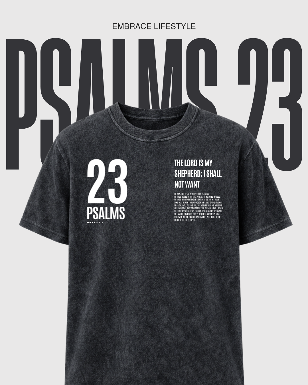 Psalms 23 T-Shirt