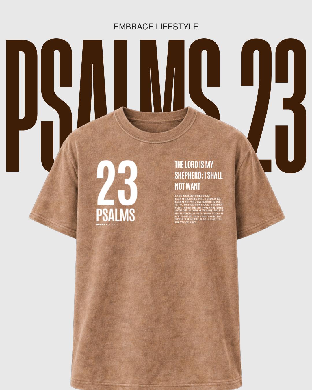 Psalms 23 T-Shirt
