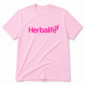 Puff Print Pink Branded T-Shirt