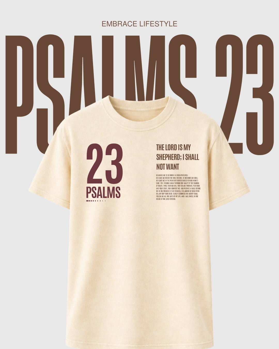 Psalms 23 T-Shirt