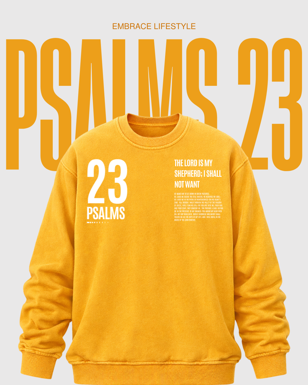 Psalm 23 Crewneck Sweatshirt